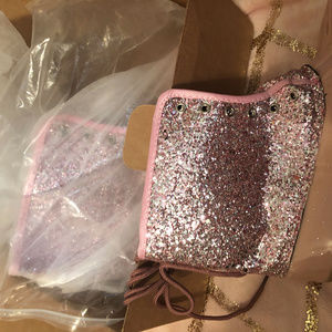 PINK GLITTER RAIN BOOTS